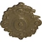Ekena Millwork Strasbourg Ceiling Medallion, Hand-Painted Mississippi Mud, 30 1/2"W x 20"H x 1 1/2"P CM30SGMMF - alternate 2